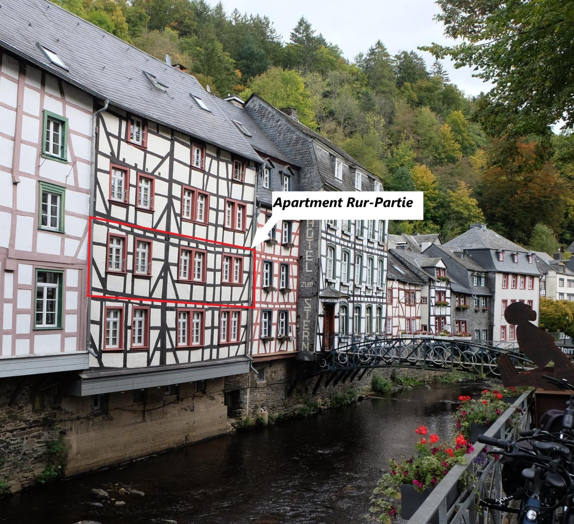 Apartment Rur-Partie Im Haus An Der Rur Monschau Exterior foto